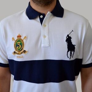 Polo Ralph Lauren Big Pony Mesh Polo Shirt "Fine Quality Goods&qu